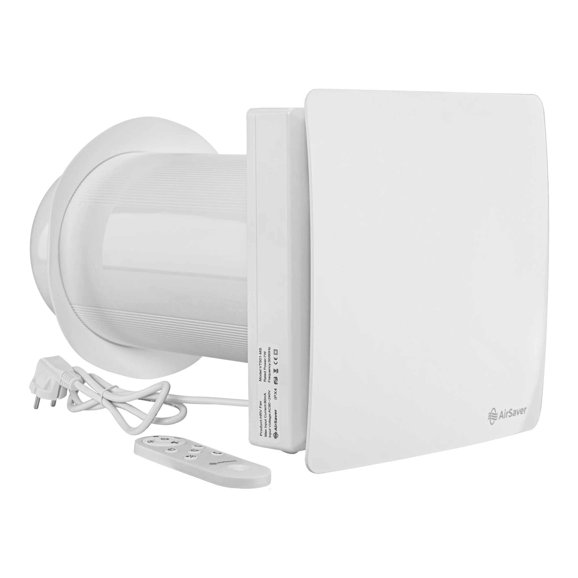 SK REKUPERATOR ŚCIENNY AIRSAVER VT501-MS FI&nbsp;160 60 m3/h