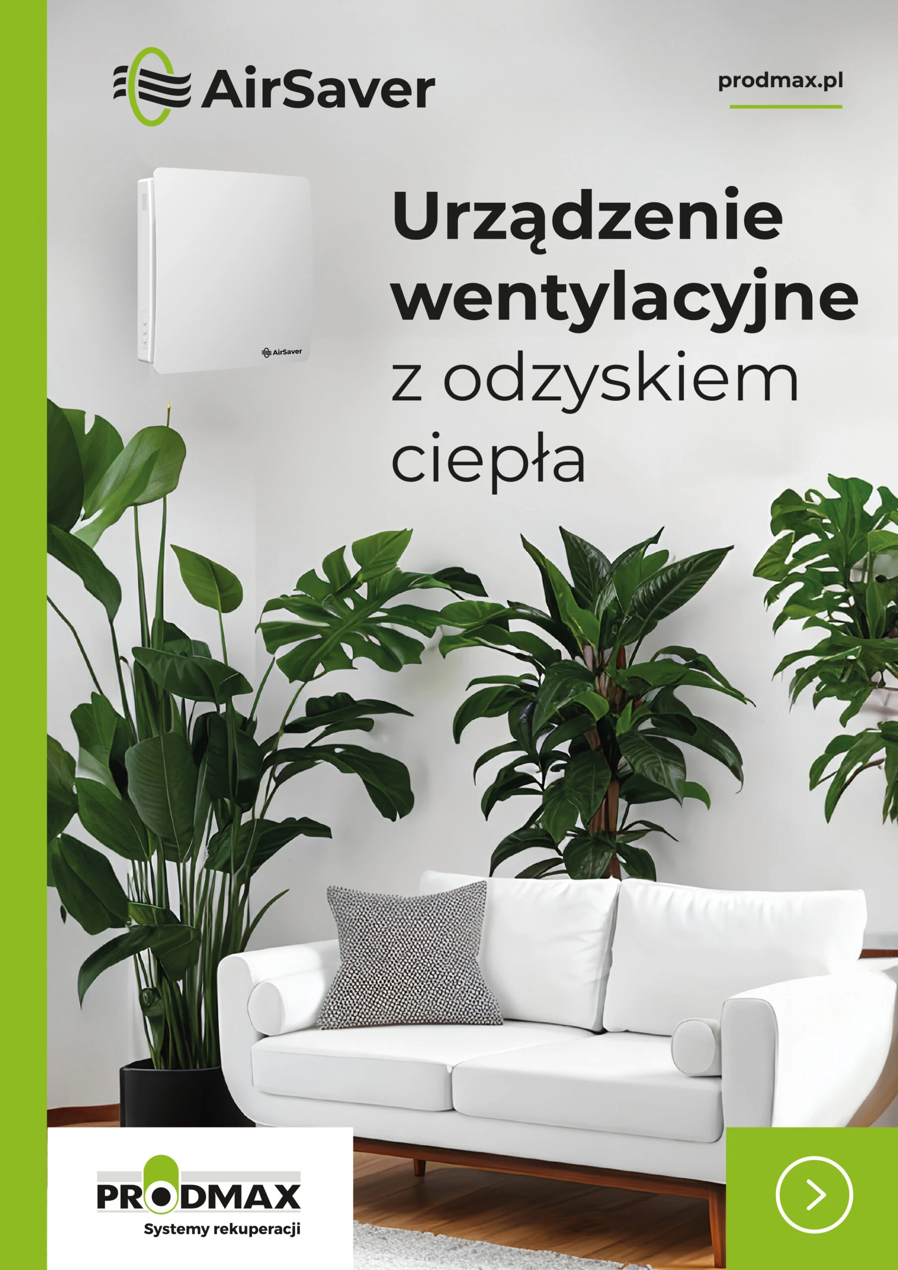 Urządzenia wentylacyjne z&nbsp;odzyskiem ciepła