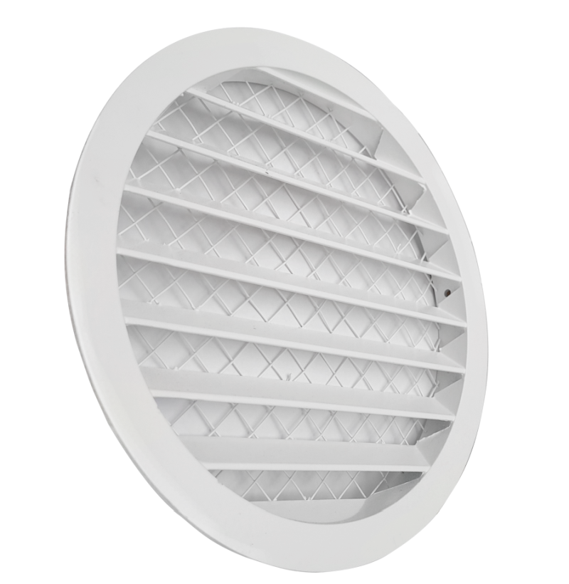 Czerpnia / Wyrzutnia aluminiowa z&nbsp;siatką